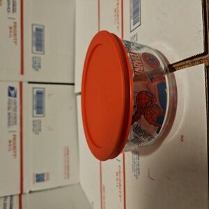 Spider man pyrex bowl set